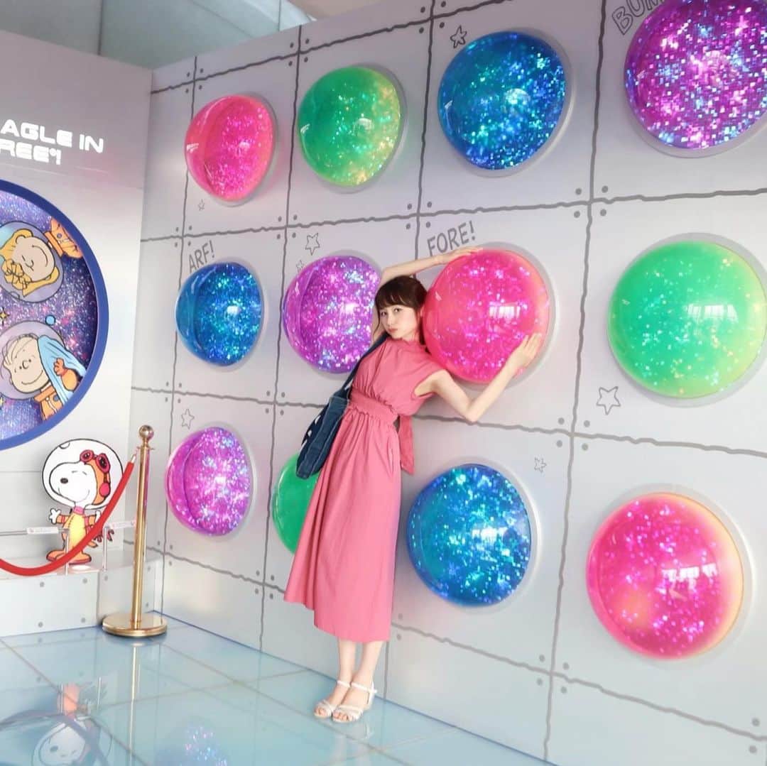 野村日香理さんのインスタグラム写真 - (野村日香理Instagram)「撮影の合間に♡ 今スカイツリーでスヌーピーとコラボしている〔FIRST BEAGLE IN SKYTREE® ! アストロノーツスヌーピーと宇宙を知ろう！〕に遊びにきたよーー❤️🐩 もうね、エレベーターから可愛いくて癒されました´͈ ᵕ `͈ ♡°◌̊ 5才以下の子は展望台料金が無料なので家族で来てもいいかもね。 .  @tokyoskytree_official  #ビーグル犬 #アストロノーツスヌーピー#スヌーピー#スカイツリー#skytree#snoopy#PR#PEANUTS」7月31日 18時39分 - nomura.hikari