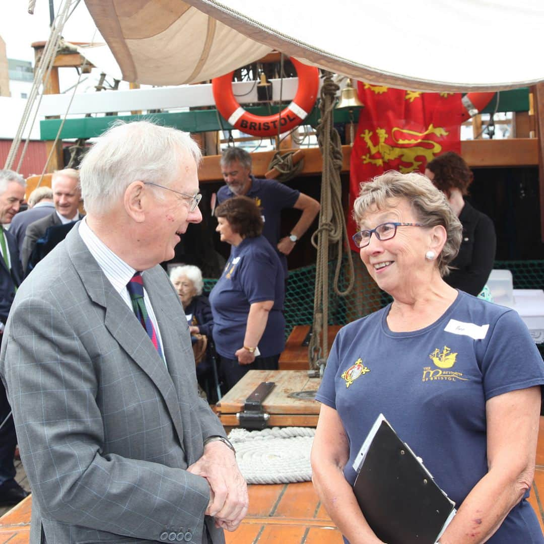 ロイヤル・ファミリーさんのインスタグラム写真 - (ロイヤル・ファミリーInstagram)「Yesterday, The Duke of Gloucester visited Bristol, where he presented two local organisations with The Queen’s Award for Voluntary Service – an honour given to outstanding volunteer groups across the UK. 🏅 The Move Makers of Southmead Hospital are a team of volunteers who help patients and visitors to the hospital by helping with directions, checking in for appointments and providing general support to make their visit as pleasant as possible. 🏅@TheMatthewShip’s volunteers in Bristol’s Floating Harbour help ensure that the public have free access to the ship - a modern replica of one that sailed from Bristol in 1497 and discovered Newfoundland and is free to visit. 🏅The Duke of Gloucester also visited the ‘Being Brunel’ exhibition at the @SSGreatBritain, where he met Visitor Experience Assistant Ryan Saunders, who was nominated as a VisitEngland Tourism Superstar for 2019. The Duke learnt how Ryan, who was diagnosed with Asperger’s aged seven, has developed his confidence and customer service skills through working as part of the team on board the SS Great Britain.」7月31日 19時21分 - theroyalfamily