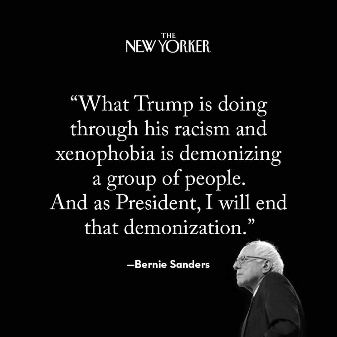The New Yorkerさんのインスタグラム写真 - (The New YorkerInstagram)「Bernie Sanders at #DemDebate.」7月31日 10時35分 - newyorkermag