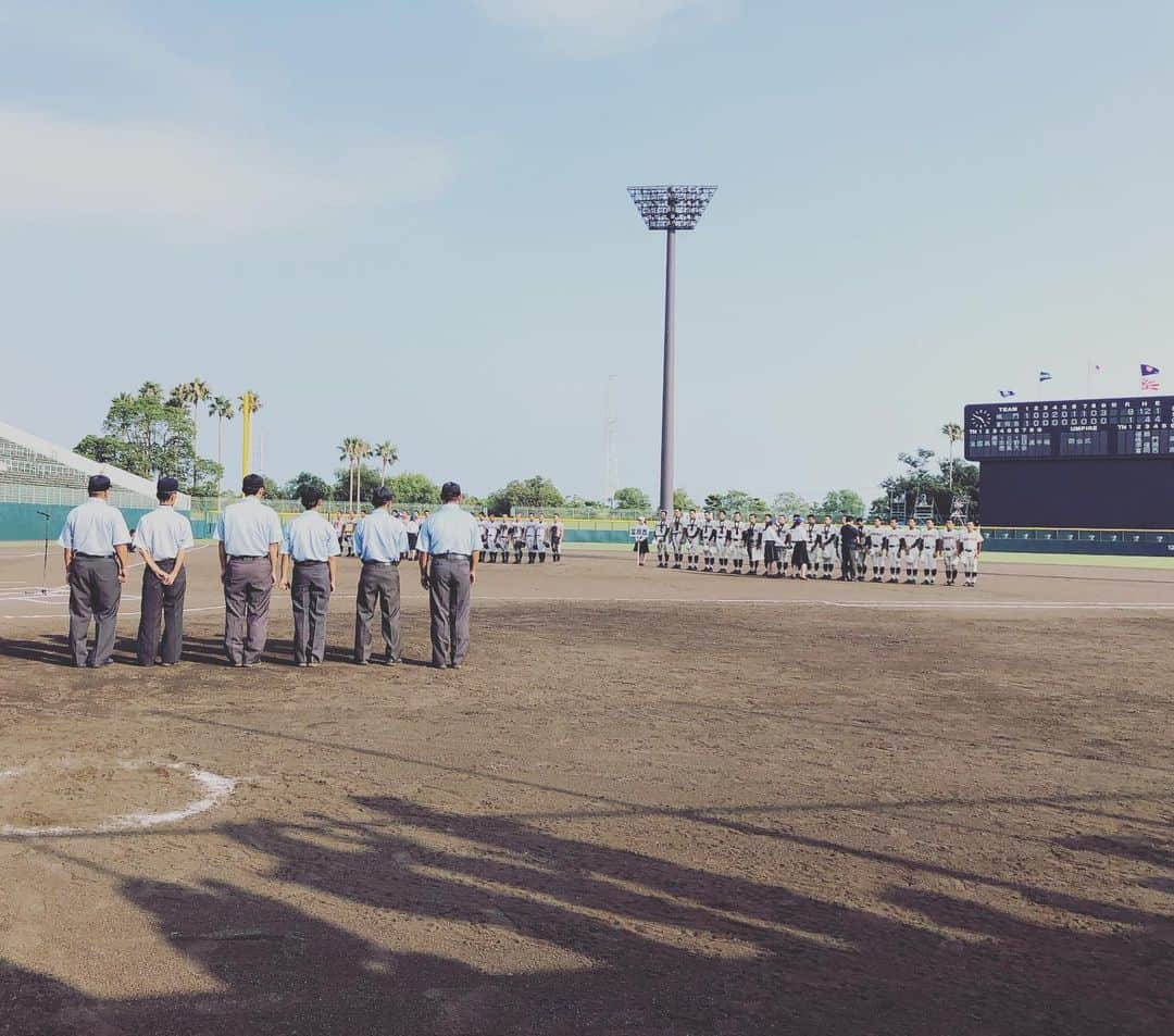 江間丈さんのインスタグラム写真 - (江間丈Instagram)「#高校野球 #徳島の夏 #鳴門高校 #富岡西高校」7月31日 10時41分 - ema_takeru_official