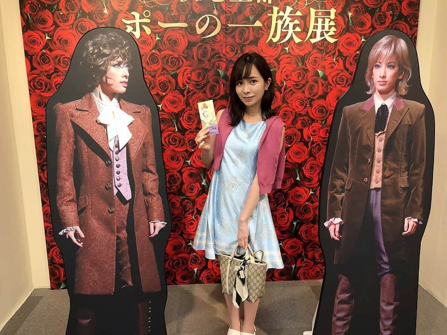 黒澤詩音さんのインスタグラム写真 - (黒澤詩音Instagram)「*﻿ ﻿ 柴田紗帆アナと、松屋銀座で開催中の﻿ 萩尾望都先生の少女漫画﻿ ﻿ 『 #ポーの一族展 』へ行ってきました✨﻿ ﻿ 宝塚歌劇🕺で舞台化した際の、﻿ #明日海りお さん、#柚香光 さん達のお衣装を観られて幸せ。。﻿ ﻿ そのままコラボカフェへ行きたかったのですが、混雑していましたので #資生堂パーラー 🍑へ行きました😋✨﻿ ﻿ ﻿ #宝塚 #宝塚歌劇 #musical﻿ #少女漫画 #ポーの一族 #原画展」7月31日 11時48分 - shionkurosawa_official