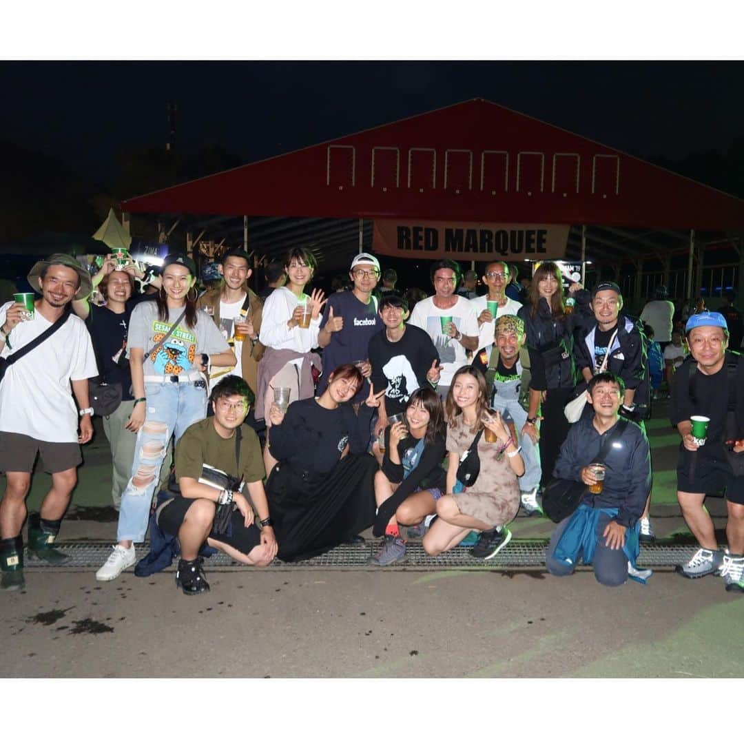 Asano Minamiさんのインスタグラム写真 - (Asano MinamiInstagram)「まだ余韻に浸ってもいい？♡ #fujirock2019」7月31日 13時10分 - minami_asano