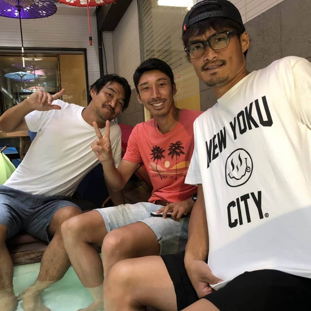 福田俊介さんのインスタグラム写真 - (福田俊介Instagram)「草津温泉旅 #渡辺広大  #舩津徹也  #福田俊介 #湯もみ #熱乃湯  #NEWYOKUCITY」7月31日 13時53分 - shunsukefukuda28