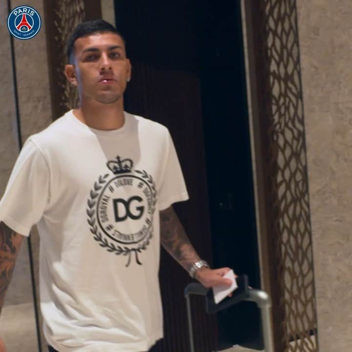 レアンドロ・ダニエル・パレデスのインスタグラム：「👏🏽❤️💙⚽️ @psg」