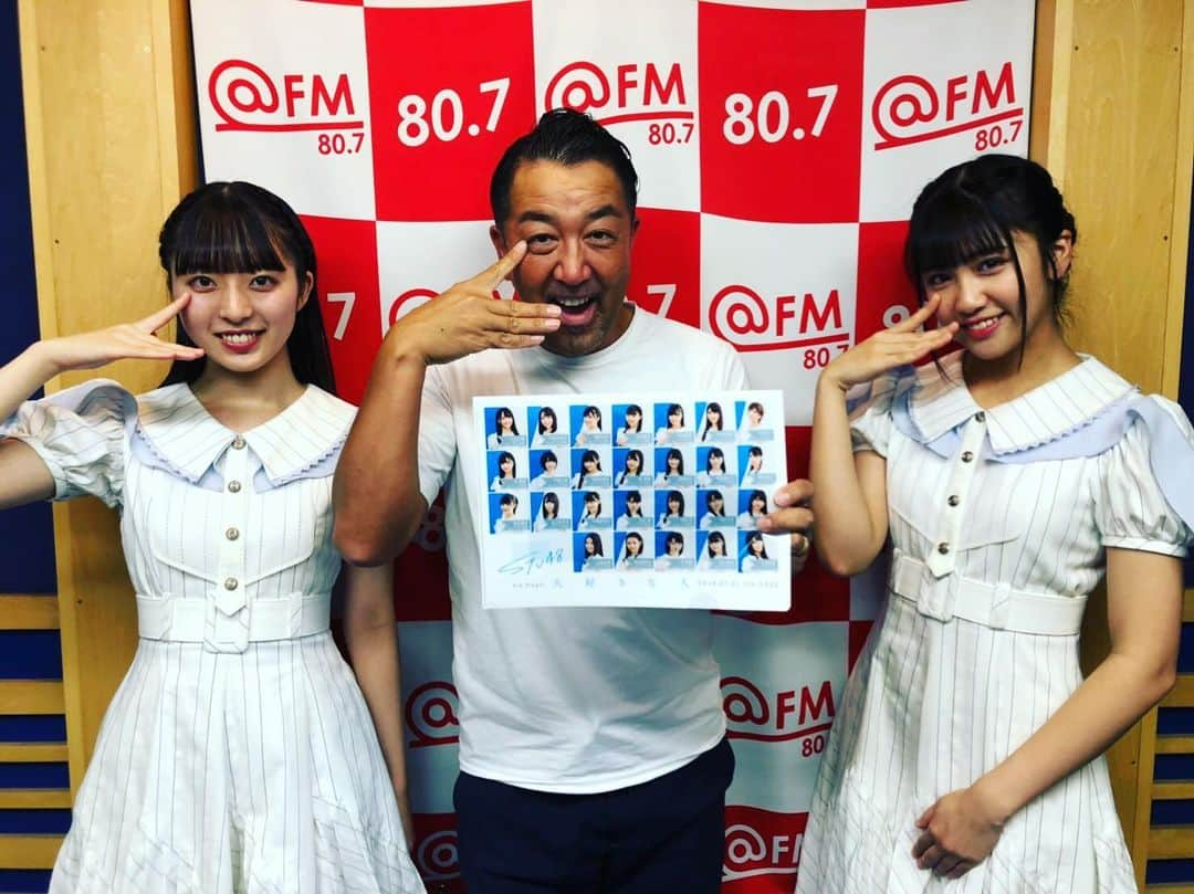 黒岩唯一さんのインスタグラム写真 - (黒岩唯一Instagram)「STU48 磯貝花音ちゃん 今村美月ちゃん 瀬戸内を、盛り上げる 活動しています！！ 素朴で可愛いですね！！ #stu48  #磯貝花音  #今村美月  #黒岩唯一  #可愛い」7月31日 15時29分 - tadakazukuroiwa