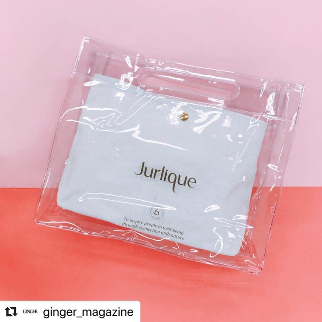 Jurlique Japanさんのインスタグラム写真 - (Jurlique JapanInstagram)「#GINGER9月号 の付録は、ジュリークロゴ入り【オリジナル 3way PVCクリアバッグ】防水加工なので、この夏大活躍すること間違いなし！  誌面では、8/1新発売のジュリークローズ コレクションの紹介や、書店限定のサンプリングも実施中！  詳しくは、GINGER編集部のアカウントをご覧ください🌹 @ginger_magazine . #ジュリーク #Jurlique #オーガニック #スキンケア #オーガニックスキンケア #オーストラリア #アデレード #ジュリークローズ #ジュリークローズコレクション#限定キット」7月31日 16時25分 - jurlique_jp