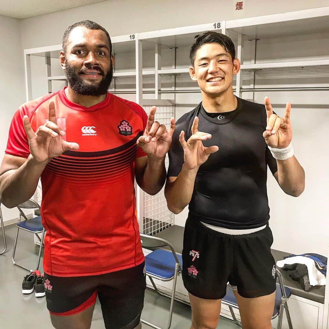 藤田慶和さんのインスタグラム写真 - (藤田慶和Instagram)「Kelston Boys High School × St Bede's College🔴⚫️🔴⚫️ #シーサーポーズ #セブンズ #日本代表 #sevens #japan #🇳🇿 #🇯🇵 #🇫🇯」7月31日 17時39分 - yoshikazu15