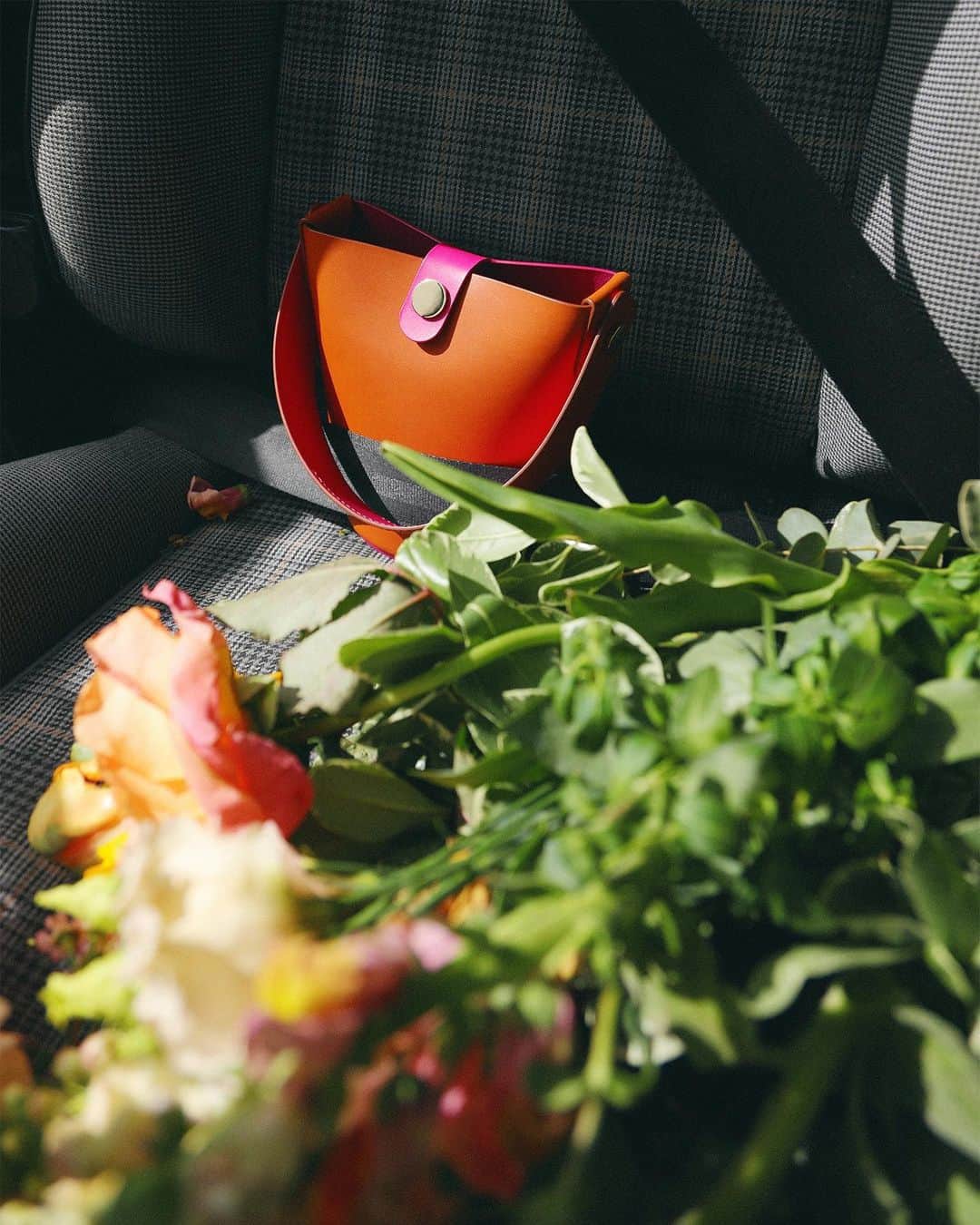 Sophie Hulmeのインスタグラム：「On the backseat - a summery Swing. Happy travels!」
