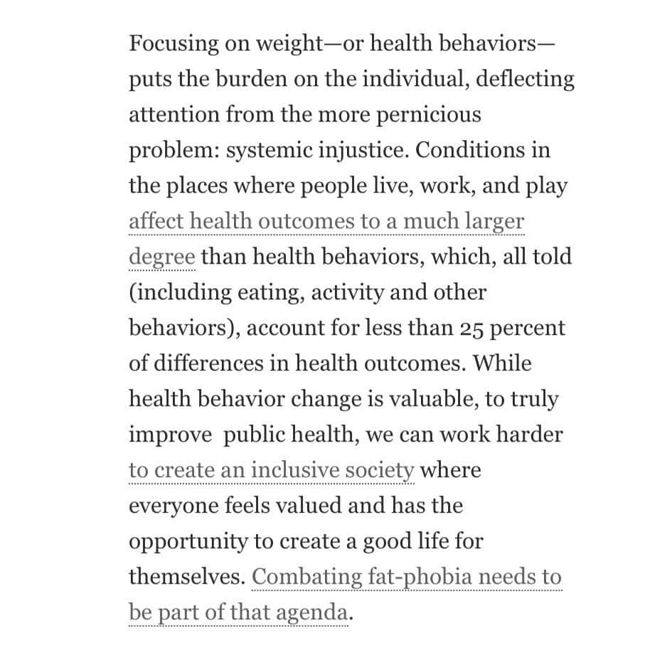 マット・マクゴリーさんのインスタグラム写真 - (マット・マクゴリーInstagram)「To read the full article, Google: "Scientific American Dr. Linda Bacon." @amee_rd @lindobacon For more info on Health At Every Size #HAES , read Dr. Linda Bacon's book by the same name and/or their book "Body Respect"). # This article is specifically about the way that body fat and health are wrongly equated with one another.  And the way that the myriad of incorrect beliefs about body fat in our culture harms everyone (and especially fat people) and actually *causes* health issues.  Because the fatphobic cultural beliefs around fatness run so deep, it will likely take some time to truly understand what this article is saying, and where you may be projecting your own deeply held beliefs.  I encourage you to sit with it and refer back to it if necessary.  And to read the books mentioned above if you truly want to understand this issue...and we all should.  # This should not need to be said, but I believe that it is necessary to state plainly.  While this article is about health and in some ways how to achieve better health, no person deserves to be treated in a bigoted, dehumanizing way.  No matter how "healthy" or fat they are or not.  To argue that they do, is simply a justification that is based in anti-fatness.  To argue that upholding the stigma of anti-fatness is somehow of a benefit to *anyone*, is also to uphold bigotry.  And this is also true for the "well-intentioned" ways that we perpetuate these beliefs. # And just because you wouldn't say that you "hate fat people," that doesn't mean that you haven't internalized many notions of fatphobia.  Just because we may say that we don't "hate people of color," doesn't absolve us of the fact that we live in a culture where white supremacy is the norm and must be unlearned.  Just bc a man may say he “doesn’t hate women," doesn't mean that he’s free from sexist beliefs and upholding sexism.  Like any system of oppression, anti-fatness runs incredibly deep and requires conscious unlearning, self-examination, and action in order to change at the cultural and institutional levels. Particularly among those of us with the most privilege.」8月1日 3時41分 - mattmcgorry