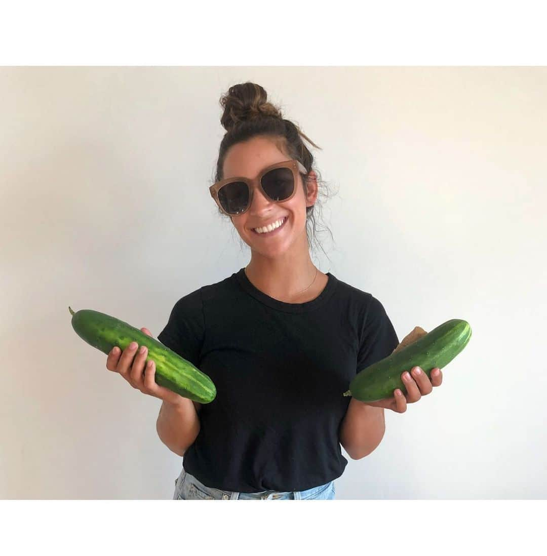 アリー・レイズマンさんのインスタグラム写真 - (アリー・レイズマンInstagram)「Fresh from the garden 😍」8月1日 4時03分 - alyraisman