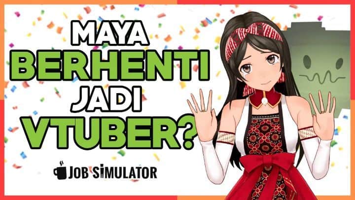 のインスタグラム：「Just uploaded a new gaming video (Job Simulator) 🎮 Experience the life of an office worker by Maya Putri.  Please check my YouTube channel ٩(๑❛ᴗ❛๑)۶  #mayaputri #halomaya #gameplay #gaming #virtualyoutuber #youtuber #maya #newvideo #video #youtube #vtuber #indonesia #jobsimulator #vrgame」