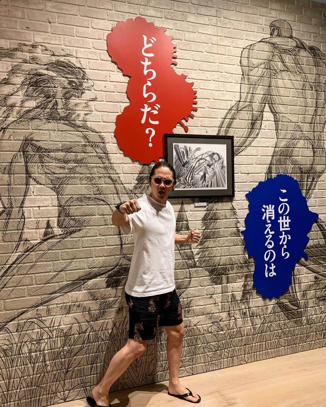 宮城大樹さんのインスタグラム写真 - (宮城大樹Instagram)「巨人と小人と時々進撃。  #進撃の巨人」7月31日 19時53分 - dykinman