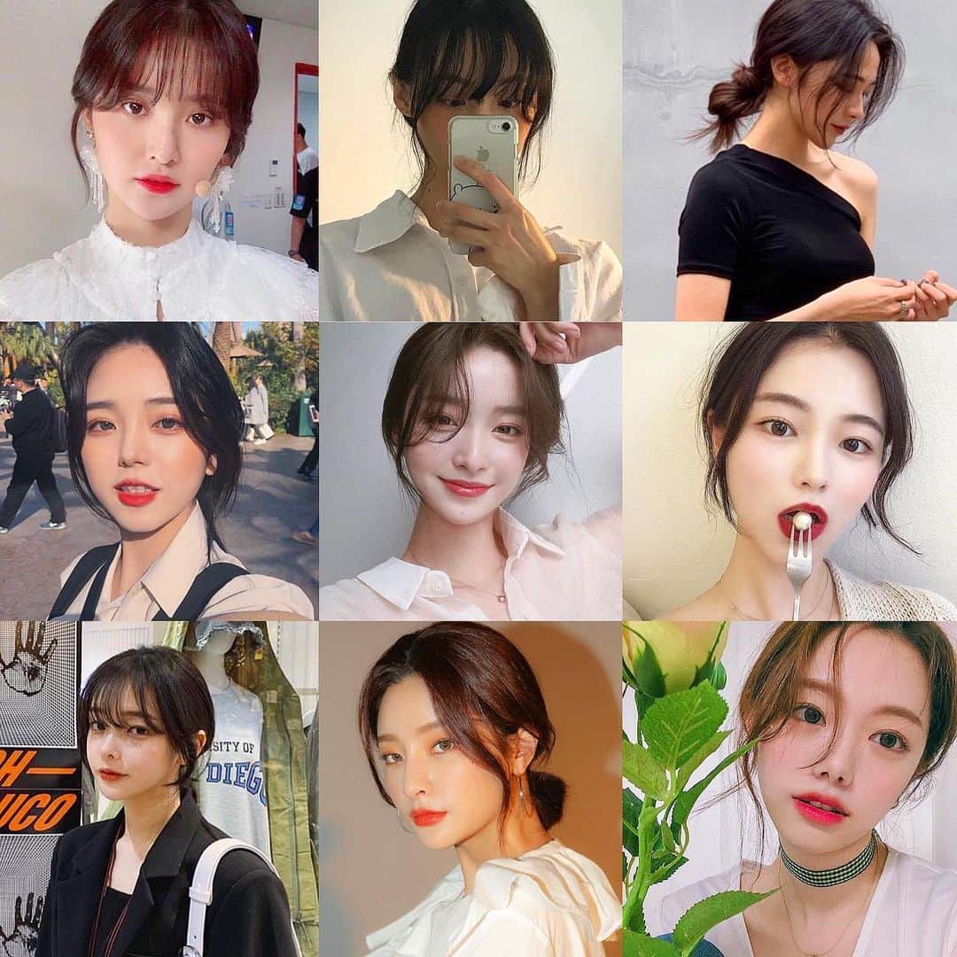 原涼香のインスタグラム：「コリアンヘアには必須🇰🇷‼️#韓国式おくれ毛カット #얼굴소멸컷 ㅤㅤㅤㅤㅤㅤㅤㅤㅤㅤㅤㅤㅤ 耳にかけたとき、 結んだときにあったらかわいい 小顔効果バツグンのカット🤟🏻🌼 ㅤㅤㅤㅤㅤㅤㅤㅤㅤㅤㅤㅤㅤ 前髪カット(¥2100)の料金で できます~~💓 ㅤㅤㅤㅤㅤㅤㅤㅤㅤㅤㅤㅤㅤ 韓国人みたいになりたいなら おくれ毛は必要不可欠です💗 ㅤㅤㅤㅤㅤㅤㅤㅤㅤㅤㅤㅤㅤ」