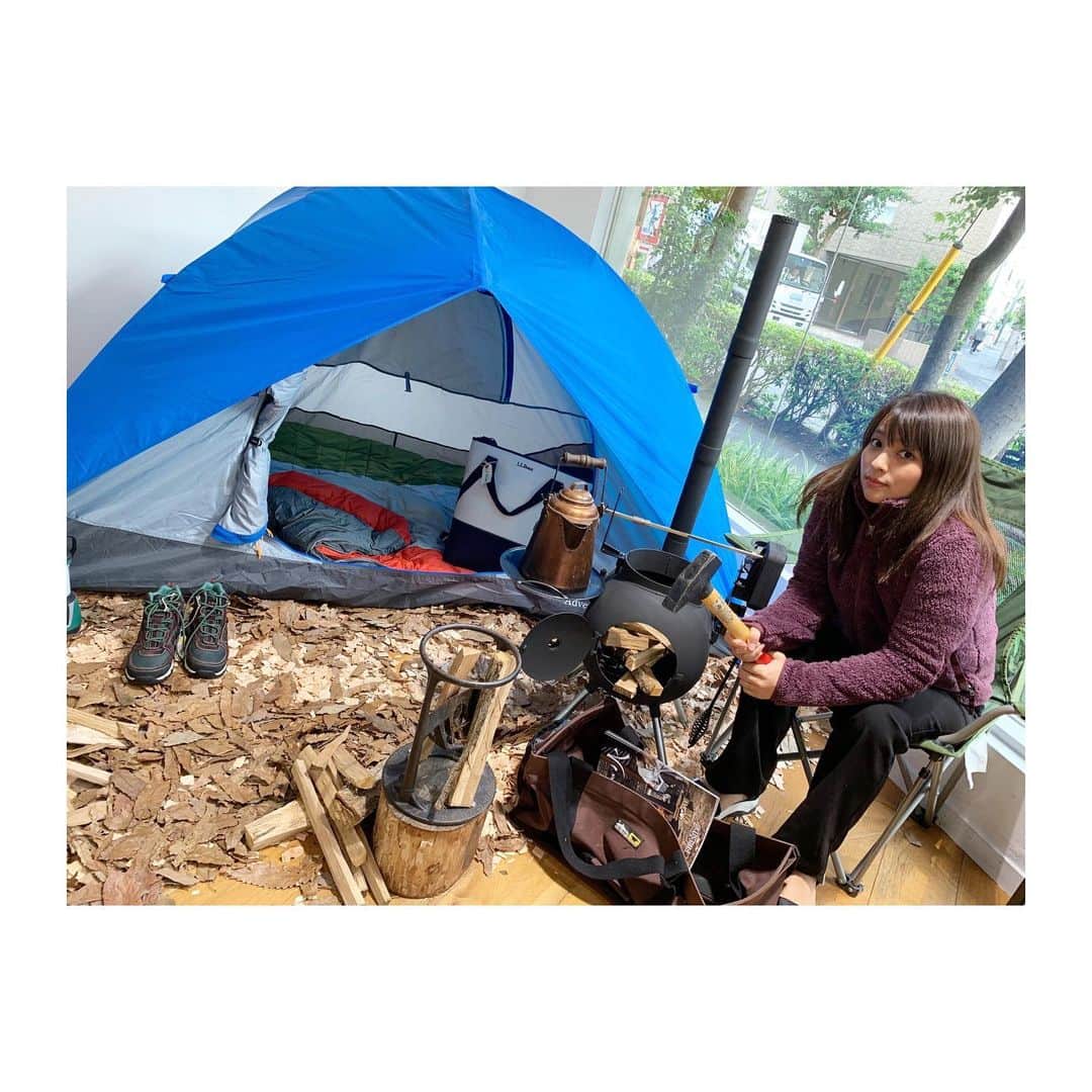 水崎綾女さんのインスタグラム写真 - (水崎綾女Instagram)「@llbeanjapan の展示会に行ってきたよ〜♡キャンプ好きの私にはたまらないグッズがたくさん！！ このガウン注文したよ☺︎まだ暑いけど冬キャンがたのしみになった\(´//ω//`)\ しかも、抽選のビーンブーツ…ガラガラで当たったのーーーー凄い！うれしい♡ * * * #llbeanjapan #llbean #camp #outdoor #キャンプ #⛺️ #ビーンブーツ #薪割り」7月31日 20時07分 - misakiayame