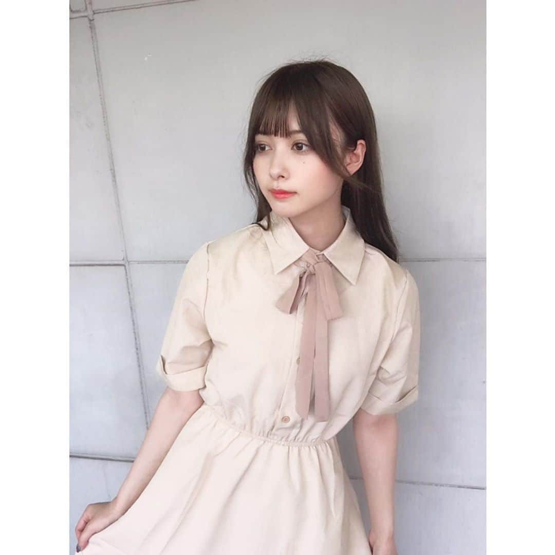 羽島めいさんのインスタグラム写真 - (羽島めいInstagram)「今日の私服👗  夏のワンピースって可愛いよなぁ。 （@yurariri_official）  #神宿 #羽島めい #原宿 #ワンピース #韓国 #韓国ファッション #ユラリリ #ファッション」7月31日 20時43分 - mei__kmyd