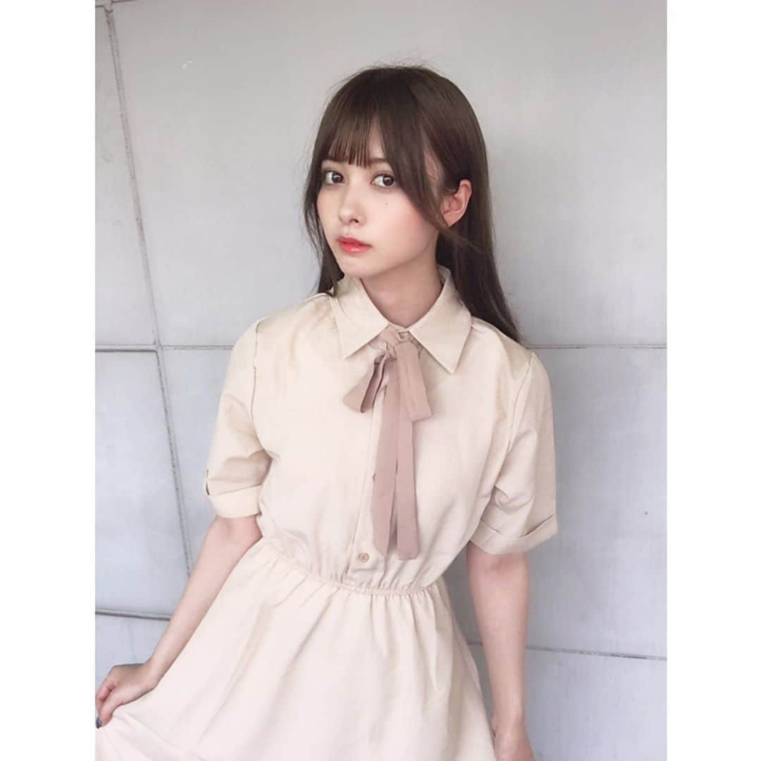 羽島めいさんのインスタグラム写真 - (羽島めいInstagram)「今日の私服👗  夏のワンピースって可愛いよなぁ。 （@yurariri_official）  #神宿 #羽島めい #原宿 #ワンピース #韓国 #韓国ファッション #ユラリリ #ファッション」7月31日 20時43分 - mei__kmyd