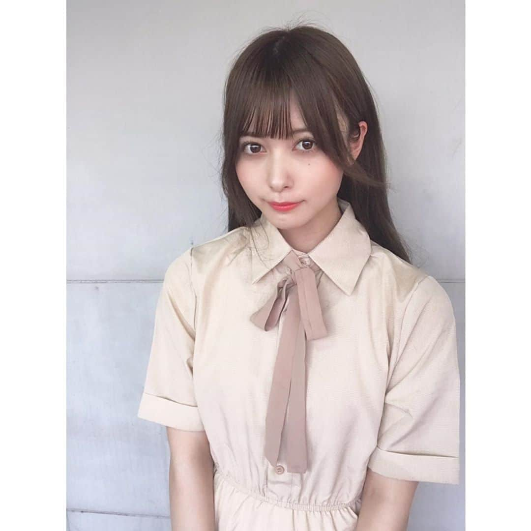 羽島めいさんのインスタグラム写真 - (羽島めいInstagram)「今日の私服👗  夏のワンピースって可愛いよなぁ。 （@yurariri_official）  #神宿 #羽島めい #原宿 #ワンピース #韓国 #韓国ファッション #ユラリリ #ファッション」7月31日 20時43分 - mei__kmyd