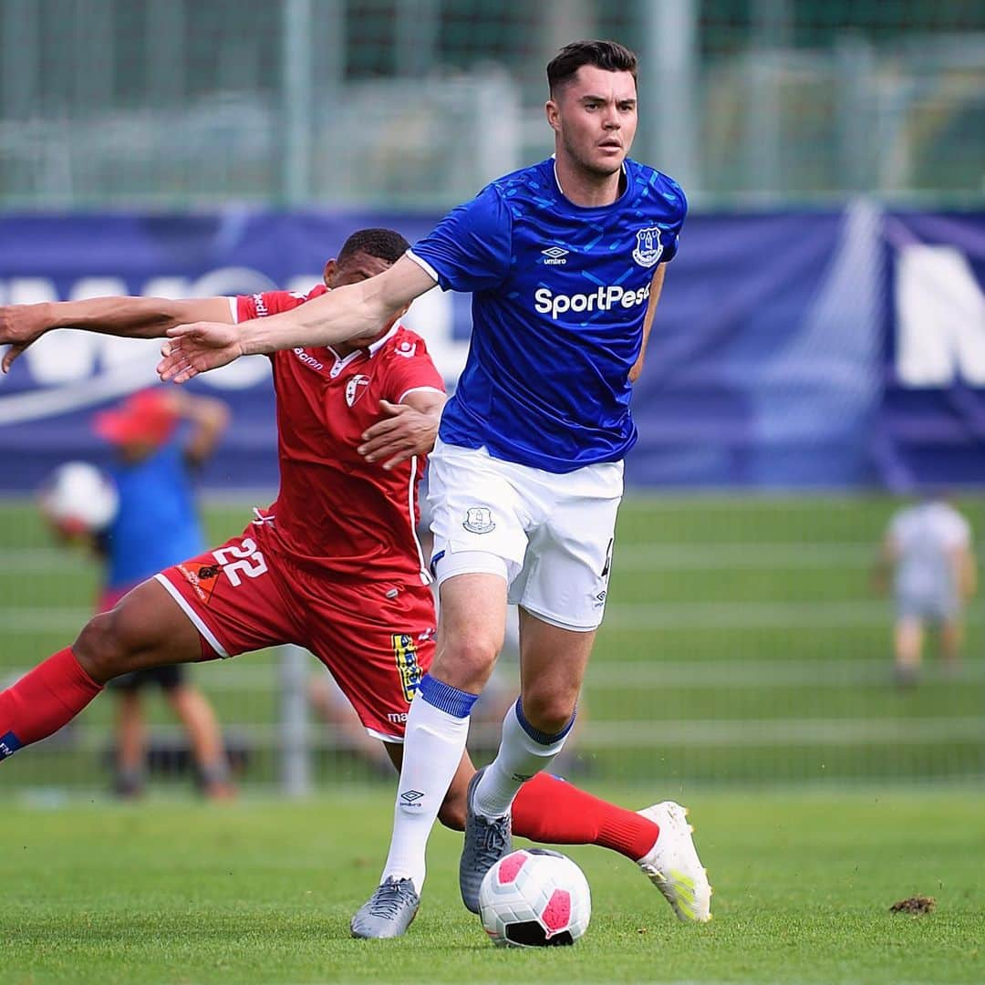 エヴァートンFCさんのインスタグラム写真 - (エヴァートンFCInstagram)「Big Mick Keane. 💪 • • • #everton #keane #michaelkeane #efc #blues #toffees #nsno #preseason #training #premierleague #pl」7月31日 20時45分 - everton