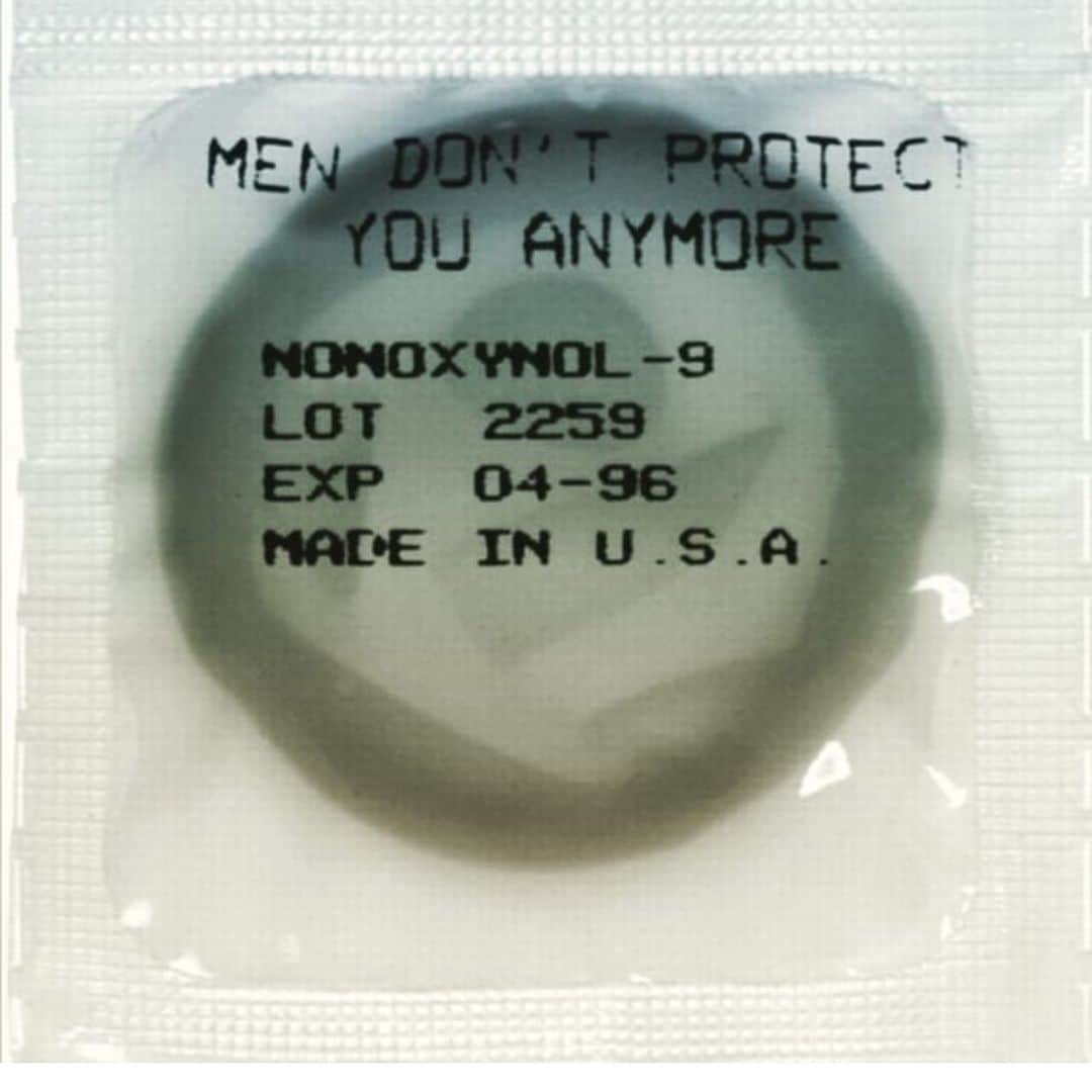 のインスタグラム：「#MenDontProtectYouAnymore #1983 #SurvivalSeries #JennyHolzer #Truism  #art #madebywomen #everywomanwednesday」