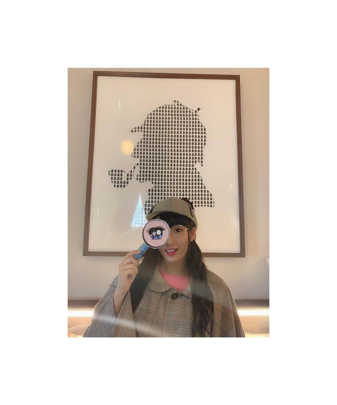 蒼井乃々愛さんのインスタグラム写真 - (蒼井乃々愛Instagram)「今日は異人館の英国館に行ってきたー！  シャーロック・ホームズにもなった！  おしゃれな世界だったなー😊  #異人館 #英国館 #シャーロックホームズ」7月31日 23時13分 - aoi_nonoa