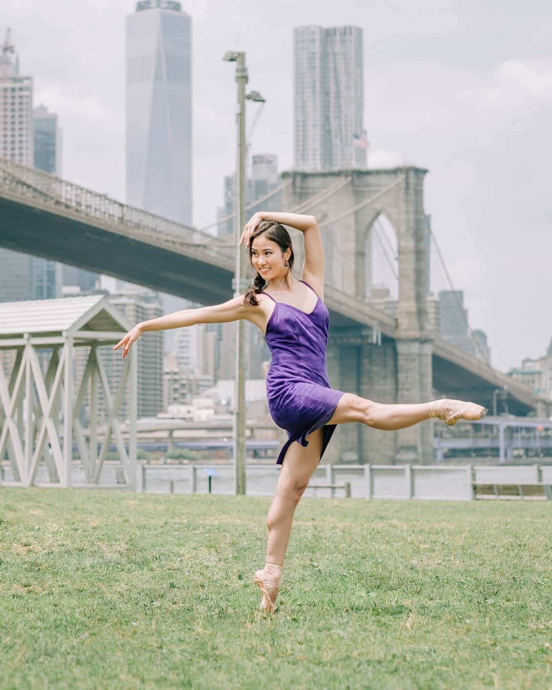 Lily Saito (齊藤莉理)のインスタグラム：「Time flies when you're having fun!!! Officially off to Nashville to start my second season with @NashvilleBallet ! Bittersweet feels leaving what is truly "home" for me but so excited for what this season has in hold for me!!! 💜 #ILoveMyJob #NashvilleBallet |📸 @oh_story |」