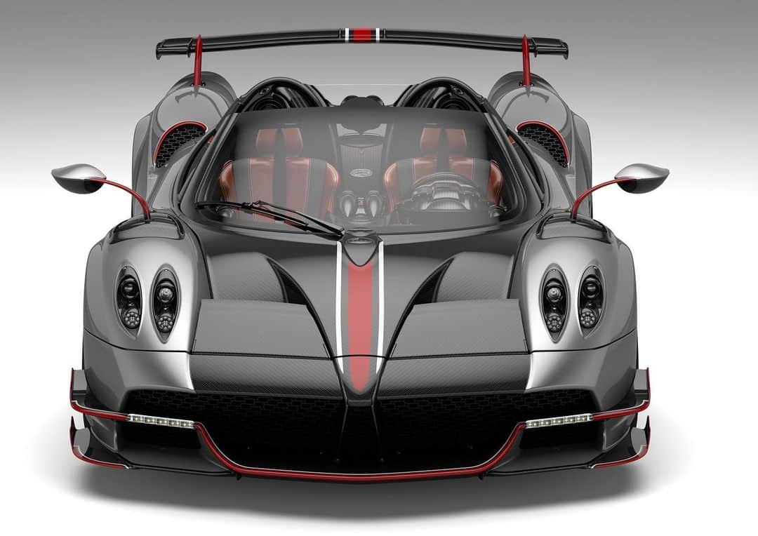 パガーニ・アウトモビリのインスタグラム：「Ladies and Gentlemen, we are proud to introduce you the ultimate creation of Pagani Automobili: the Roadster BC.  Inspired, at the highest level, by beauty and scientific research. In its every form.  #pagani #huayra #roadsterbc」