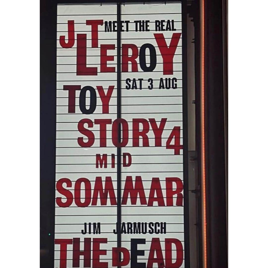 ジム・スタージェスさんのインスタグラム写真 - (ジム・スタージェスInstagram)「JT LEROY screening and Q&A with me and @savattte this Sat 3pm at The Rio in Dalston」7月31日 23時51分 - officialjimsturgess