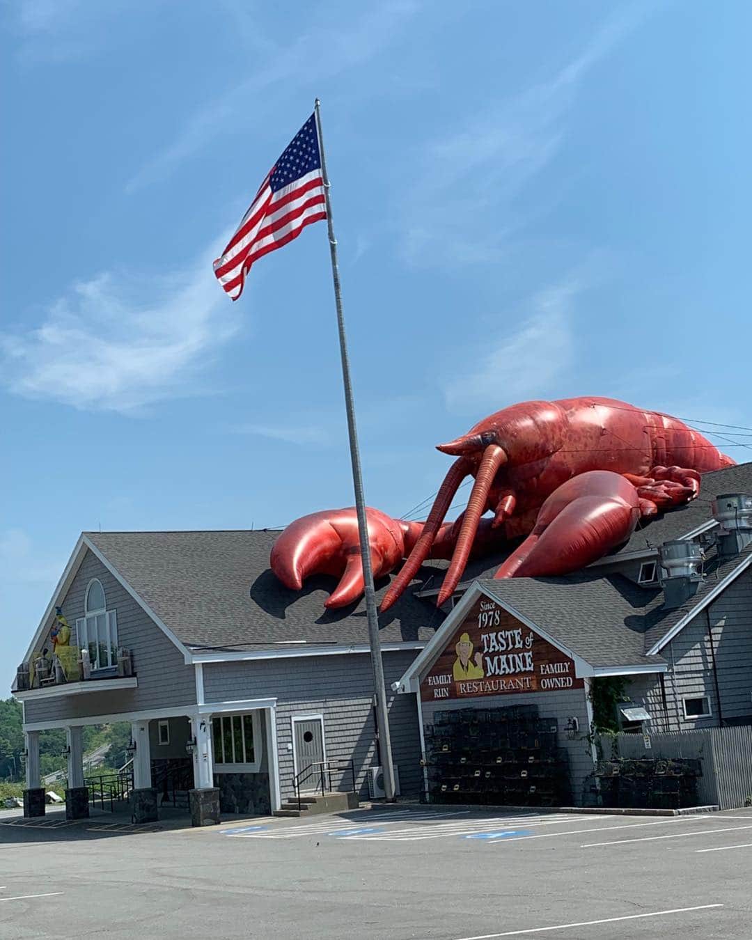 ブルース・ウェーバーさんのインスタグラム写真 - (ブルース・ウェーバーInstagram)「A lobster restaurant  in Maine」8月1日 0時19分 - bruce_weber