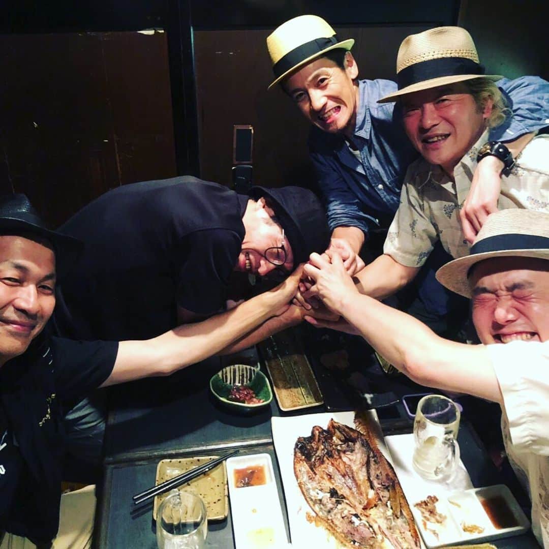 田中和さんのインスタグラム写真 - (田中和Instagram)「いい宴でした♪あー笑った笑った! 大切な話も出来たしー 笑いにしやがれ、今後とも宜しくお願い致します‼️ #勝手にしやがれ  #武藤昭平」8月1日 1時02分 - kazz620