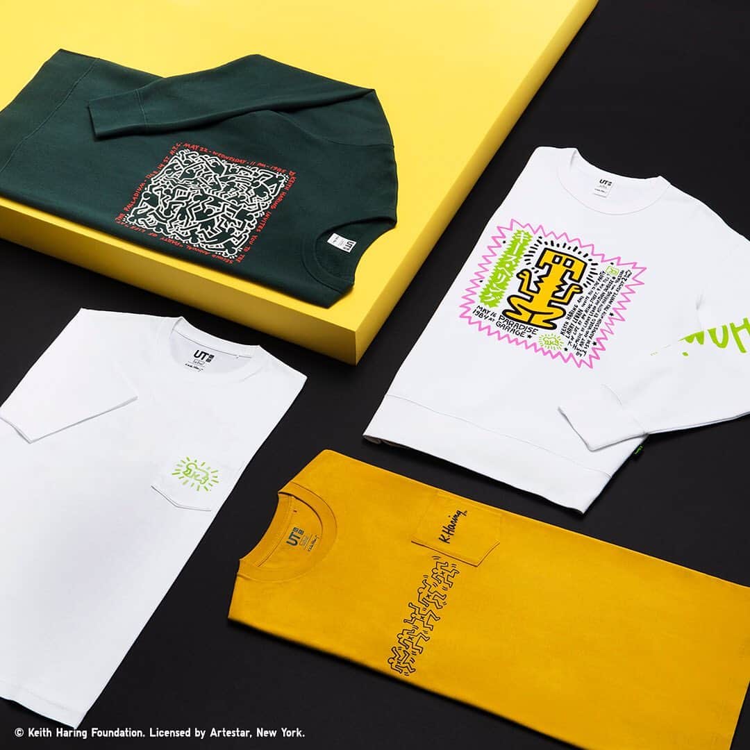 UNIQLO UKさんのインスタグラム写真 - (UNIQLO UKInstagram)「The latest Keith Haring UT collection is inspired by the memorable party invitations that he created in the 1980’s, including the iconic ‘party of life’. #Uniqlo #LifeWear #UniqloLifeWear #KeithHaring」8月1日 1時27分 - uniqlo_uk