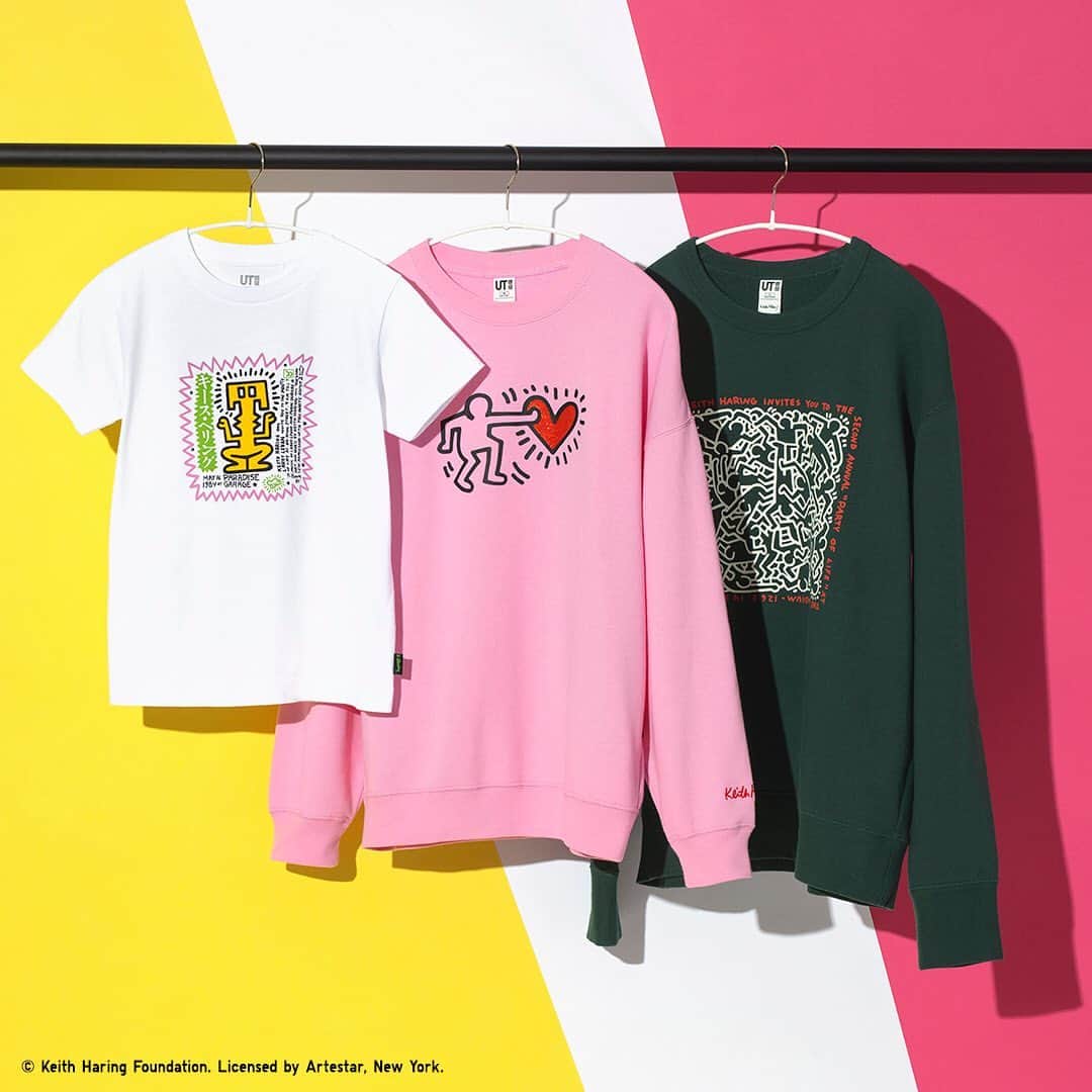 UNIQLO UKさんのインスタグラム写真 - (UNIQLO UKInstagram)「The latest Keith Haring UT collection is inspired by the memorable party invitations that he created in the 1980’s, including the iconic ‘party of life’. #Uniqlo #LifeWear #UniqloLifeWear #KeithHaring」8月1日 1時27分 - uniqlo_uk