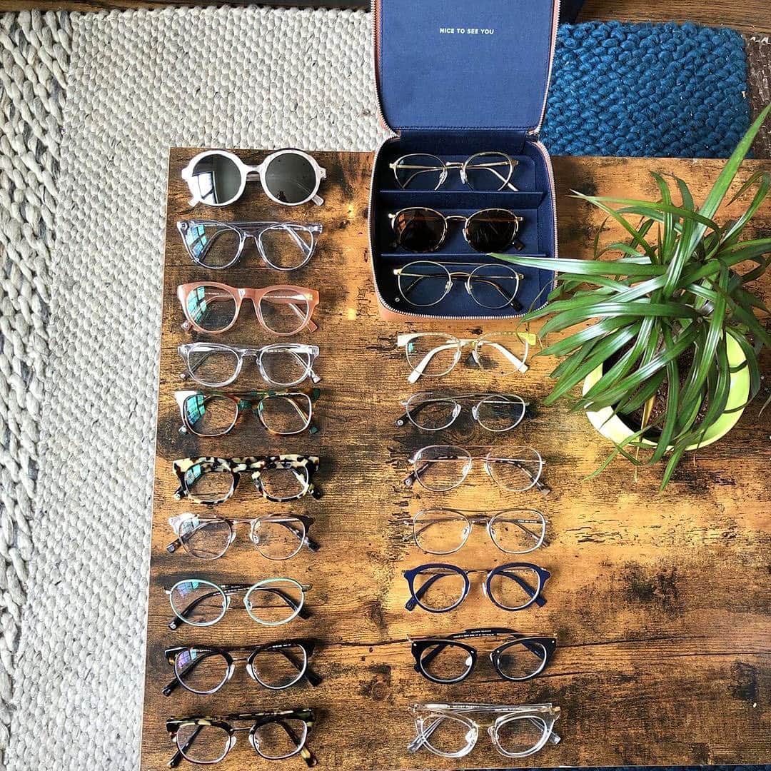 Warby Parkerのインスタグラム：「Color us impressed, @officialfoxygrandma! Can anyone here beat this collection?」