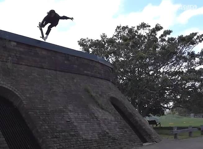 スラッシャーのインスタグラム：「🐨 ‘Diggers’ 🐨 from @vansaustralia Playing now at ThrasherMagazine.com 📡」