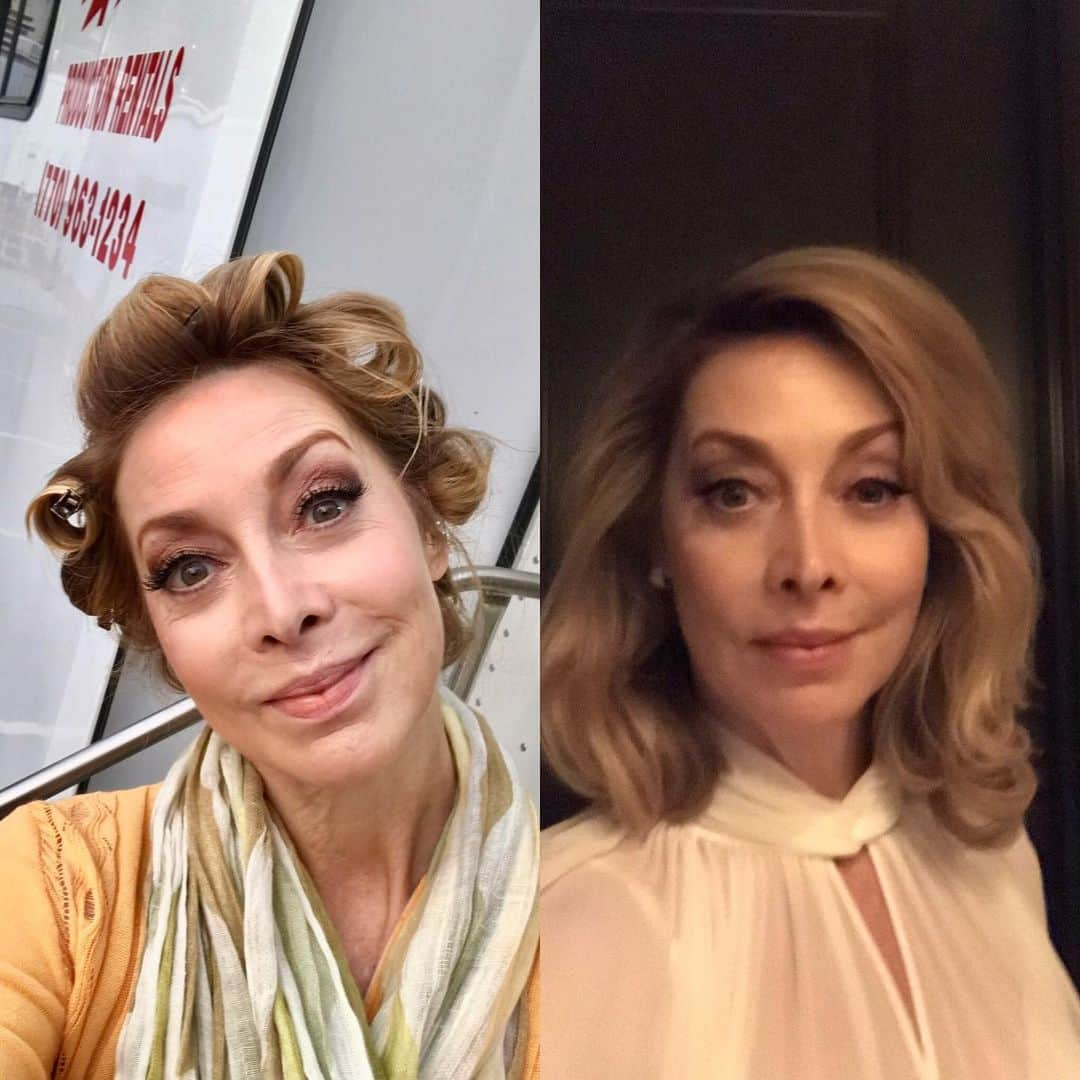 シャロン・ローレンスさんのインスタグラム写真 - (シャロン・ローレンスInstagram)「@CW_dynasty #beforeandafter hair by #montyschuth- masterful #tease.  #dynasty #lauravankirk」8月1日 14時03分 - sharonelawrence