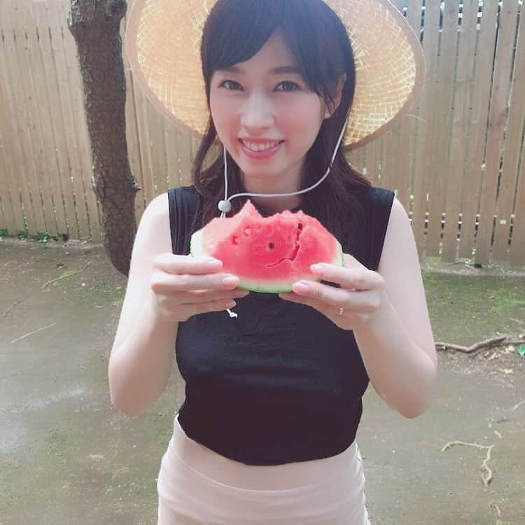 奥田咲さんのインスタグラム写真 - (奥田咲Instagram)「スイカの季節🍉」8月1日 13時51分 - okudasaki