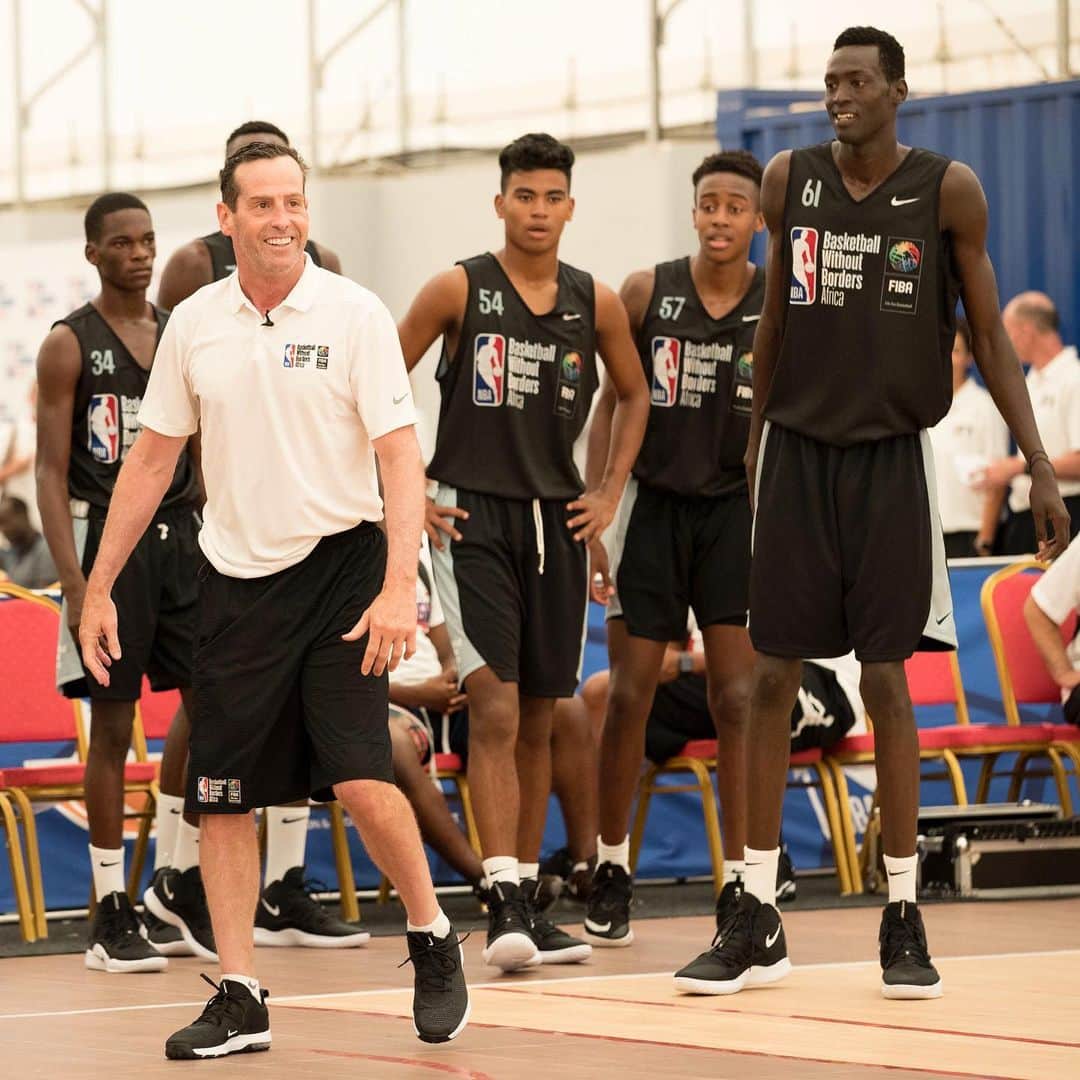 Brooklyn Netsさんのインスタグラム写真 - (Brooklyn NetsInstagram)「Always Be Coaching | #BWBAfrica 🇸🇳」8月1日 6時15分 - brooklynnets