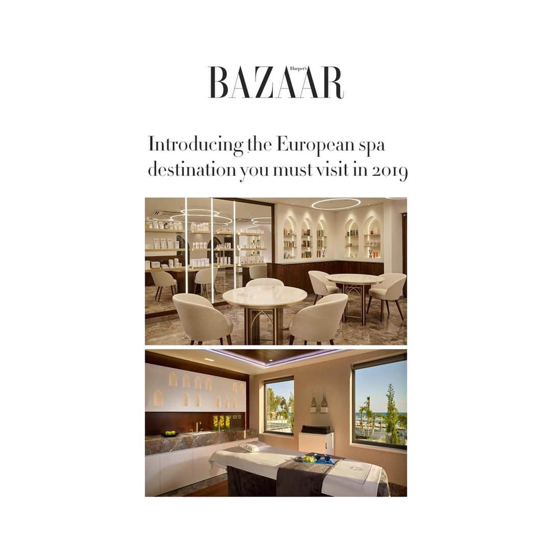 Biologique Recherche USAさんのインスタグラム写真 - (Biologique Recherche USAInstagram)「This month, @harpersbazaarus  is "Introducing the European spa destination you must visit in 2019". The Editor, @bridgetmarch explains how "This luxury Cypriot resort makes for much more than your classic seaside getaway". About the spa, she writes "Advanced modern face and body treatments are also there to tempt, with brands such as Biologique Recherche [...] delivering visible results. In total there are 12 indoor and two outdoor treatment rooms[...] While some spas can feel like an afterthought to a hotel, this demonstrates no expense – or expertise – is spared.". Read all through link in bio! • • • #biologiquerecherche #passion #expert #beauty #skin #skincare #facecare #followyourskininstant #buildingbetterskin #skininstant #harperbazaar #bridgetmarch #cyprus #marriot #parklaneresortandspa #limassol #europe #treatyourself」8月1日 6時49分 - biologique_recherche_usa
