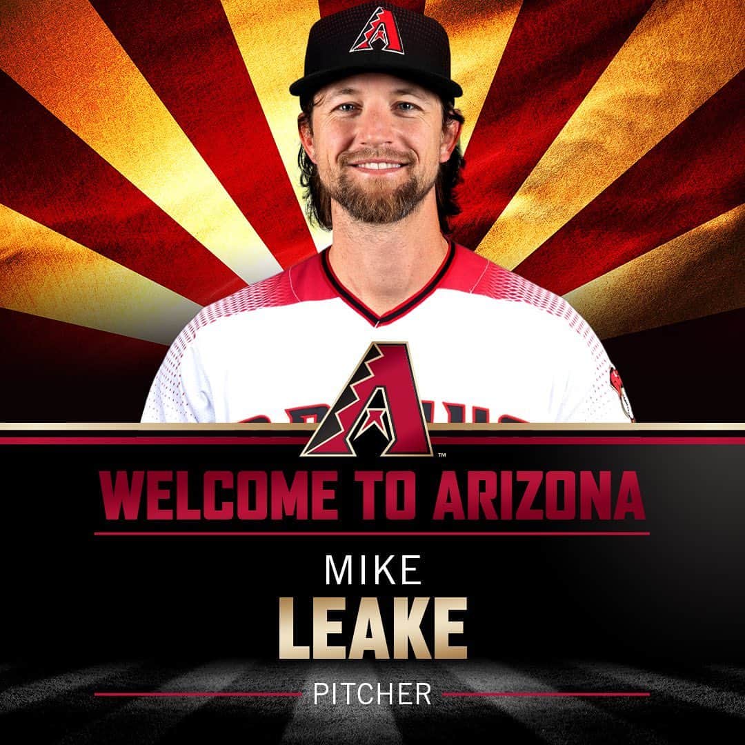 アリゾナ・ダイヤモンドバックスさんのインスタグラム写真 - (アリゾナ・ダイヤモンドバックスInstagram)「Welcome back to AZ, Mike Leake! Swipe to get to know the @asu_baseball product and watch some of his highlights from this season. #RattleOn」8月1日 7時40分 - dbacks