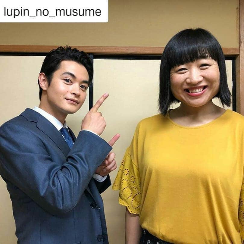 岡山放送さんのインスタグラム写真 - (岡山放送Instagram)「#Repost @lupin_no_musume (@get_repost) ・・・ ‪＼＼㊗️#山崎静代 さん出演㊗️／／‬﻿ ﻿ ‪本日放送の第4話の‬﻿ ‪#ルパンの娘 に山崎静代さんがゲスト出演🥰‬﻿ ﻿ ﻿ 国際ロマンス詐欺師に﻿ 引っかかってしまう木口智子を﻿ 演じていただきました❗️❗️❗️﻿ ﻿ ﻿ 結婚に全く縁が無かったが、﻿ ﻿ SNSで突然知らない外国人から連絡がきて、﻿ ﻿ そこからロマンチックな甘い言葉によって﻿ ﻿ 現金をだまし取られてしまう﻿ ﻿ ﻿ 悲劇の被害者女性という役どころです😭﻿ ﻿ ﻿ ‪瀬戸さんとは瀬戸さんが﻿ 10代の時以来の共演だとか😳‬﻿ ﻿ ﻿ ‪今夜22時〜です✨‬﻿ ‪お楽しみにー！！！‬﻿ ﻿ ﻿ #ルパンの娘 💎 #第4話は8月1日﻿ ﻿ #深田恭子 #瀬戸康史 #小沢真珠 #栗原類 #どんぐり #藤岡弘、#加藤諒 #大貫勇輔 #信太昌之 #マルシア  #麿赤兒 #渡部篤郎#FNS#8ch#OHK」8月1日 8時29分 - ohk_official