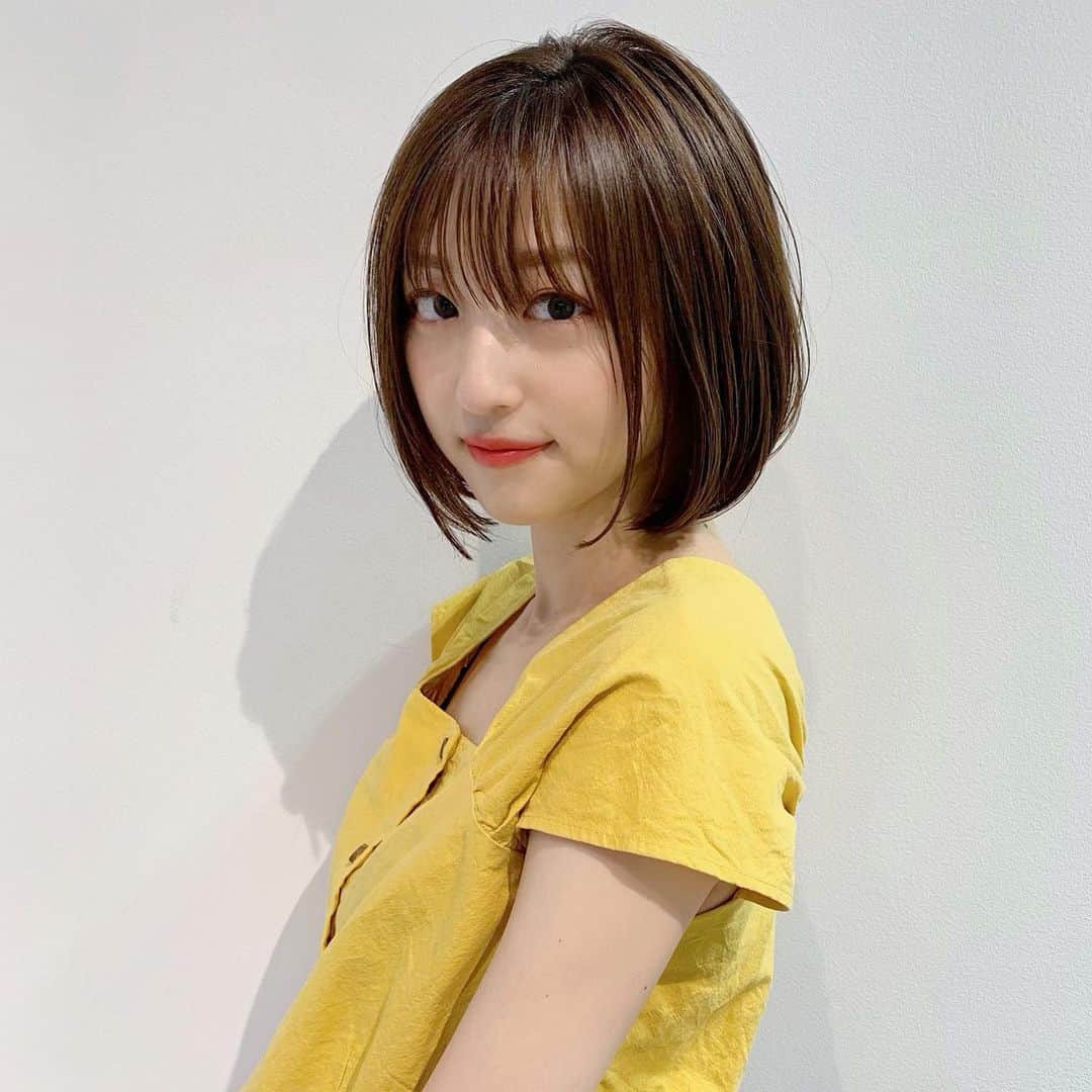 石井陽菜さんのインスタグラム写真 - (石井陽菜Instagram)「﻿ ﻿ こんにちは、８月🌞﻿ 熱中症多いみたいだから皆さん﻿ 気をつけてね〜〜﻿ ﻿ #今年の夏黄色ブームすぎ #萌に街で黄色い服だったんで陽菜さんってすぐわかりましたって言われた」8月1日 8時51分 - ishii__haruna