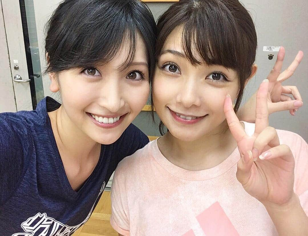 横山ルリカさんのインスタグラム写真 - (横山ルリカInstagram)「#とんちゃん #外岡えりか #アイドリング ‼︎! #1期生  #中3に出会ってもうアラサー #時間が経つの #はやすぎ  #明日は #めざましテレビ #からの #TIF #からの #園田競馬場その金ナイター  #が、がんばらにゃ 🙄」8月1日 11時14分 - rurika_yokoyama_official