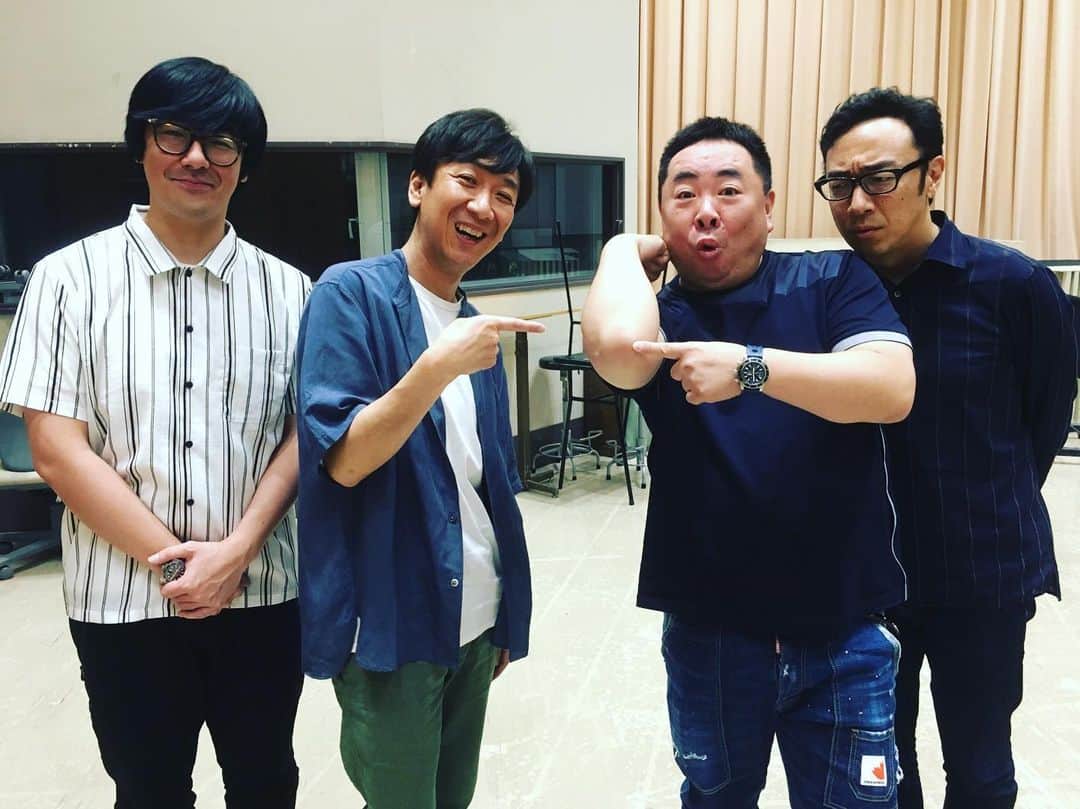 角田晃広さんのインスタグラム写真 角田晃広instagram 東京03の好きにさせるかッ ゲストは塚っちゃん 05 Nhkラジオ第1にて コントとトークを 東京03 塚地武雅 8月1日 11時29分 Akihiro Kakuta