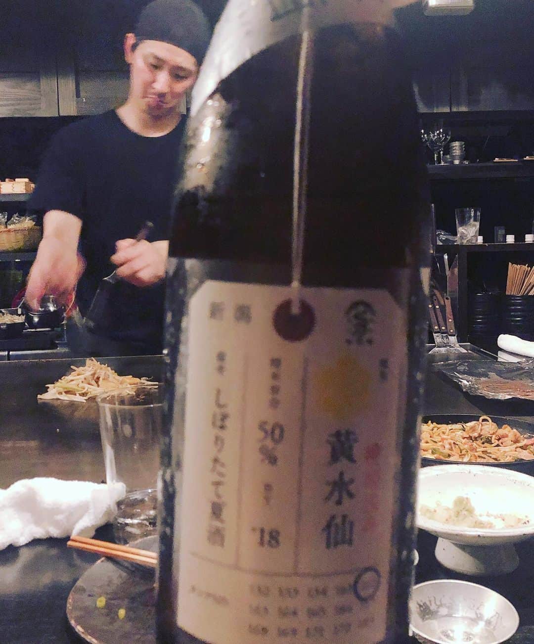 阿部洋子さんのインスタグラム写真 - (阿部洋子Instagram)「🍴 久しぶりに先輩とゴハン🎶 入籍したばかりの玉井くんにも会えた！ オメ!!!!! #お好み焼き #sake #暑気払い #パイセン #美味しゅうございました 😋」8月1日 12時03分 - hirocoring