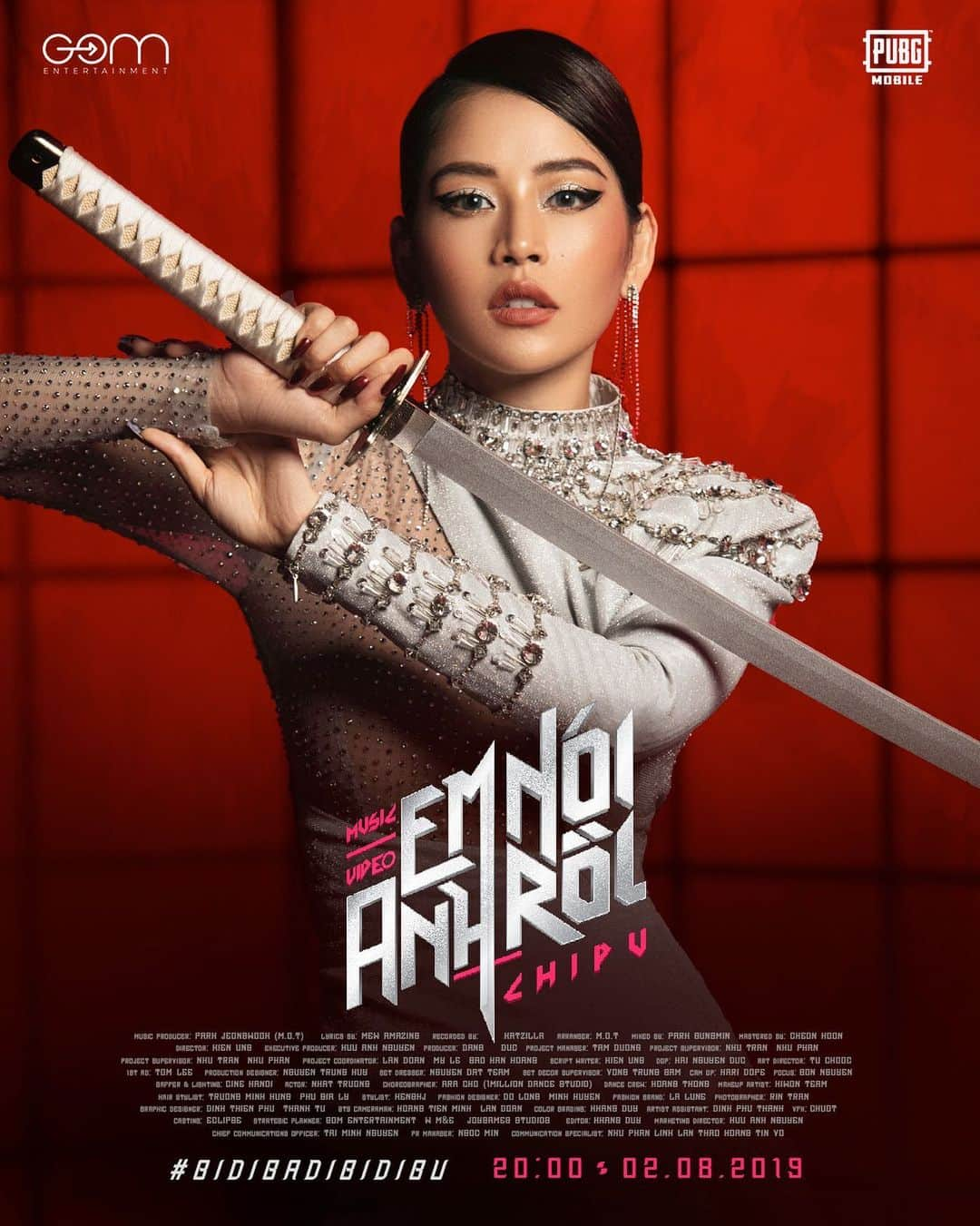 Chi Puさんのインスタグラム写真 - (Chi PuInstagram)「EM NÓI ANH RỒI  #BIDIBADIBIDIBU  20:00 • 02.08.2019 I’m sooooo ready for it! And you?  #ChiPu #ParkJeongwook #AraCho #1MillionDanceStudio #PUBGmobilevn #EmNoiAnhRoi」8月1日 22時00分 - chipupu