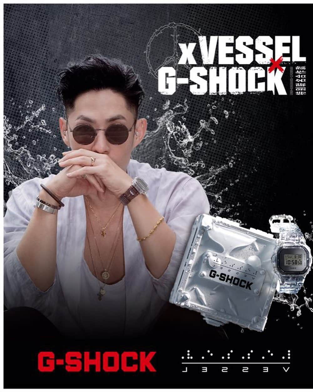 呉建豪さんのインスタグラム写真 - (呉建豪Instagram)「Feeling quite blessed and grateful for this @xvessel_official @gshock_jp collab. Thank you #GSHOCK appreciate all the time and effort that was put into this 🔥🔥🔥 #Godisgood」8月1日 22時04分 - vannesswu