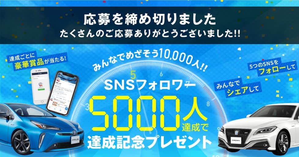 兵庫トヨタさんのインスタグラム写真 - (兵庫トヨタInstagram)「【S N S フォロワー募集企画】 5 , 0 0 0 人達成記念プレゼントの応募を締め切りました！ ご当選者様は8 月9 日（ 金）にご連絡させていただきます。 たくさんのご応募ありがとうございました！ https://www.hyogotoyota.co.jp/follower5000 #JBL #ポータブルスピーカー #Bluetooth #トヨタ」8月1日 15時00分 - hyogo.toyota