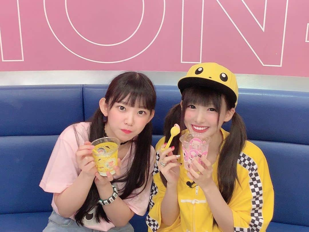 椎名ひかり（ひかりん）さんのインスタグラム写真 - (椎名ひかり（ひかりん）Instagram)「#kawaiijapanda #サーティワン #サーティワンがポケモンだらけ #まりちゅう #ピカチュウ #ひかちゅう  まりちゅうとKawaiiJapanda収録した！まりなと嬉しい。ひかちゅう復活だ嬉しい」8月1日 15時09分 - pikarin_shiina