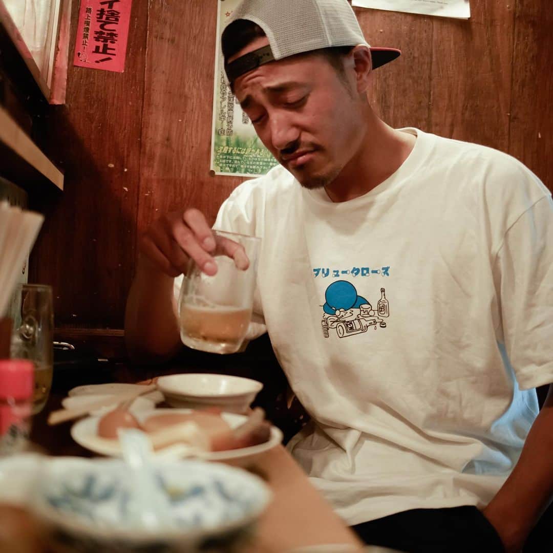 のインスタグラム：「お酒はほどほどに⚠️ @brewclothes  #brewemon #ブリュ右衛門 #酒好きのアパレルブランド」
