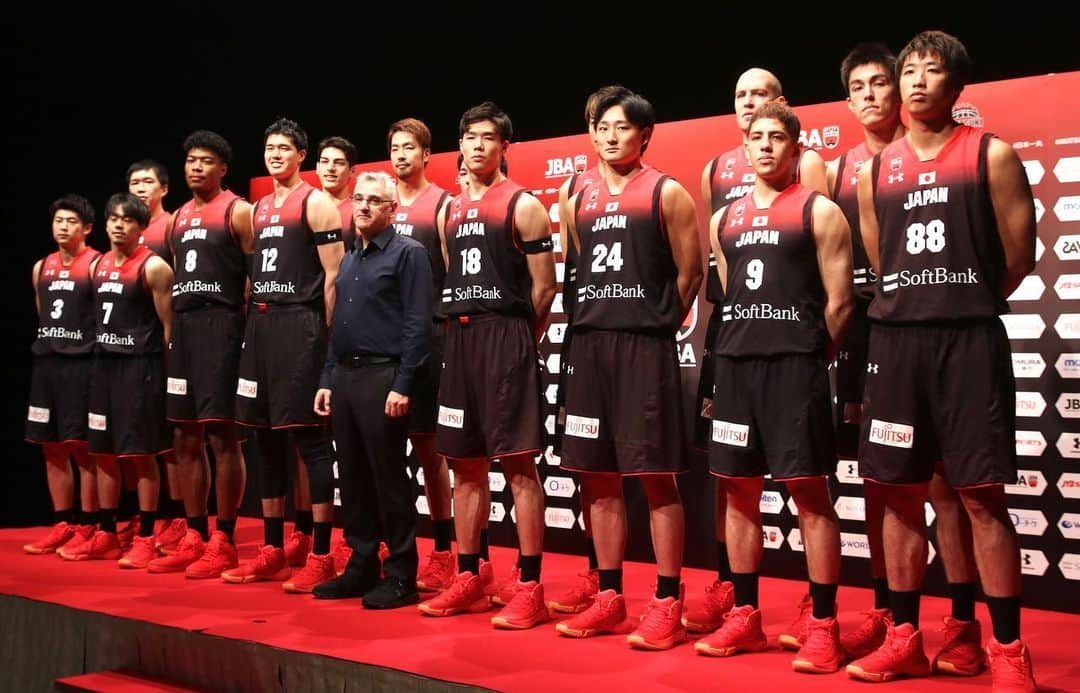 The Japan Timesさんのインスタグラム写真 - (The Japan TimesInstagram)「Japan’s “Big Three” — Rui Hachimura, Yuta Watanabe and Nick Fazekas — headline the provisional roster of the Japan men’s national team for the upcoming FIBA Basketball World Cup, the Japan Basketball Association officially announced on Tuesday. The 16-man squad was introduced at Fuji Television headquarters in Odaiba. Japan coach Julio Lamas has selected some new faces like point guard Seiya Ando, shooting guard Shuto Ando and University of Portland power forward Hugh Watanabe, who is known as Hugh Hogland in the United States. (Kaz Nagatsuka photos) . . . . . . #Japan #Tokyo #RuiHachimura #basketball #日本 #バスケットボール #バスケット #スポーツ #🏀」8月1日 16時07分 - thejapantimes