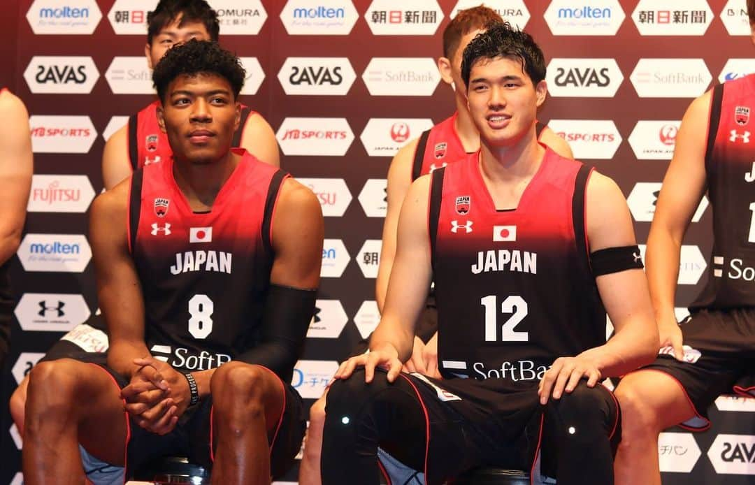 The Japan Timesさんのインスタグラム写真 - (The Japan TimesInstagram)「Japan’s “Big Three” — Rui Hachimura, Yuta Watanabe and Nick Fazekas — headline the provisional roster of the Japan men’s national team for the upcoming FIBA Basketball World Cup, the Japan Basketball Association officially announced on Tuesday. The 16-man squad was introduced at Fuji Television headquarters in Odaiba. Japan coach Julio Lamas has selected some new faces like point guard Seiya Ando, shooting guard Shuto Ando and University of Portland power forward Hugh Watanabe, who is known as Hugh Hogland in the United States. (Kaz Nagatsuka photos) . . . . . . #Japan #Tokyo #RuiHachimura #basketball #日本 #バスケットボール #バスケット #スポーツ #🏀」8月1日 16時07分 - thejapantimes